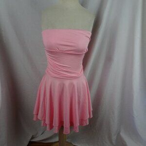 Women Sleeveless Pink Dress Size M